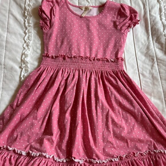 Matilda Jane Clothing Girls Size 10 EUC Love You Dots - Picture 1 of 3